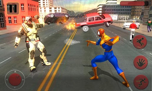 Super Hero Survival Flying Spider 1.0 APK + Мод (Бесконечные деньги) за Android