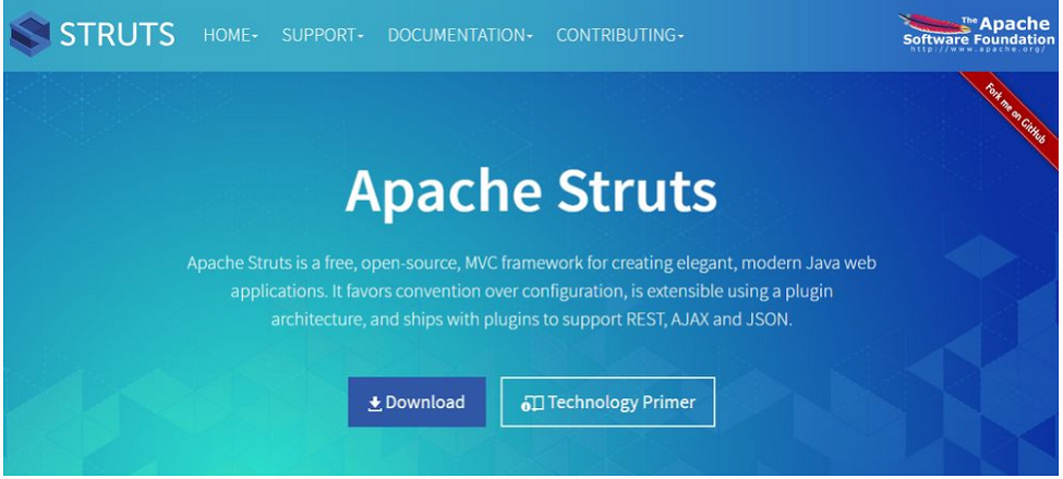 Struts - Java frameworks 2022