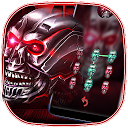 Herunterladen 3D Neon Skull Themes Installieren Sie Neueste APK Downloader