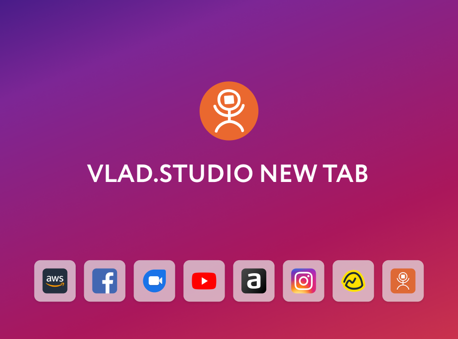 Vlad.studio New Tab Preview image 1
