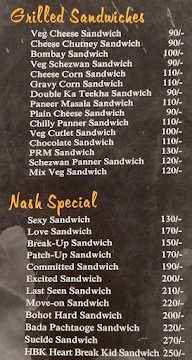 Nosh menu 1