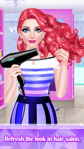 Screenshot Hair Nail Salon Fashion Games