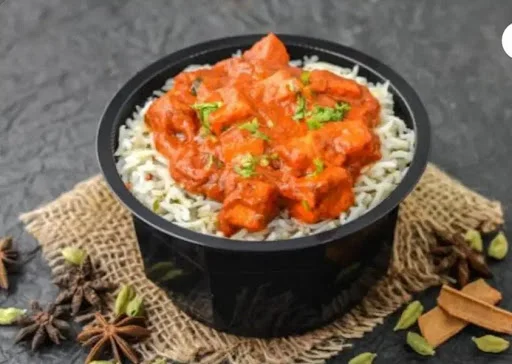 Small Soya Chaap Tikka Gravy Rice Bowl @Rs 99