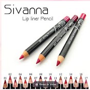 Chì Kẻ Viền Môi Ngắn 9Cm Sivanna Lip Liner Chính Hãng