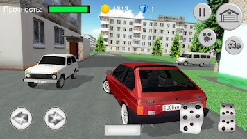 Лада: езда на машине по городу Screenshot