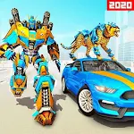 Wild Cheetah Transforming Robot Car Robot Games Apk