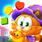 Cover Image of ดาวน์โหลด Magic Cat Match : ปริศนารูดและระเบิด 1.2.7 APK