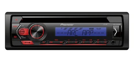 Pioneer DEH-S120UBB 4x50W,MP3,AUX,USB,Bl/rd knapbelysning