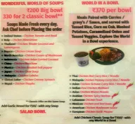 The Soup Bowl menu 7