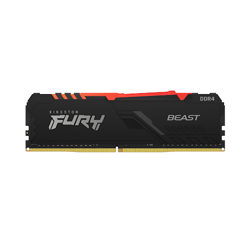 Ram Desktop Kingston Fury Beast RGB 16GB (2x8GB) DDR4 3600Mhz