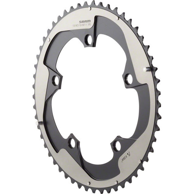 SRAM Red 22 53T 130mm Chainring for Hidden or Bolt Cranks Fort Bikes