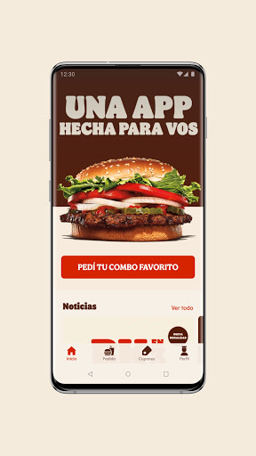 Screenshot Burger King® Argentina