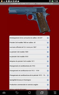 Download Pistolet Colt 1911 expliqué APK for PC