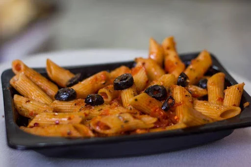 Penne With Mushroom, Broccoli And Parmesan