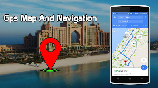 GPS Route Finder & Transit - Pro: Maps Navigation 1.0 APK + Мод (Бесконечные деньги / профессионал) за Android