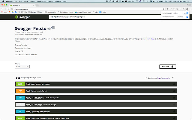 Swagger Ui Themes chrome extension