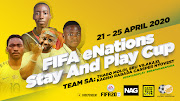 Hosted by Fifa, in collaboration with Inqaku FC and SAFA, the eNations Stay and Play Cup lineup features tea.ms from 40 countries