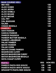 Paratha Express menu 4