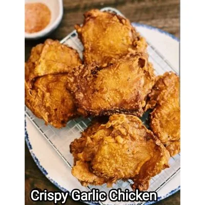 Crispy Garlic Chicken (8Pcs)