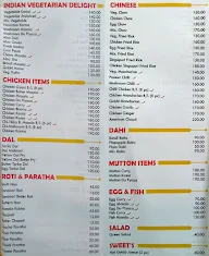 Gyani's Restaurant menu 2