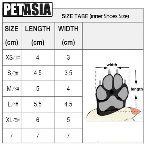 Winter Pet Dog Shoes Warm Snow Boots Waterproof Fur 4Pcs/Set Small Dogs Cotton Non Slip XS For ChiHuaHua Pug Pet Product