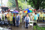 言論自由日 中市各界雨中追思民主鬥士鄭南榕