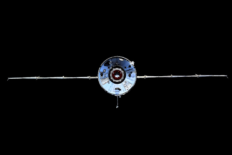 The Nauka (Science) Multipurpose Laboratory Module is seen during its docking to the International Space Station (ISS) on July 29, 2021. Picture: OLEG NOVITSKIY/ROSCOSMOS/REUTERS