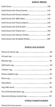 Cheesy Juicy Burgers menu 7