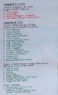 Green Chick Chop menu 5