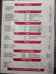 Frooti Ice Cream menu 3