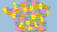Department Map Of France