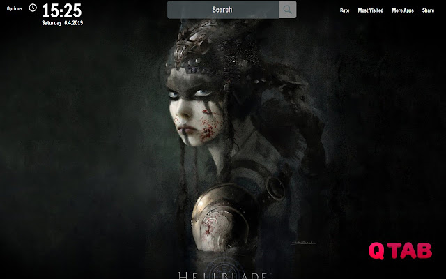 HellBlade Senuas Sacrifice New Tab Wallpapers