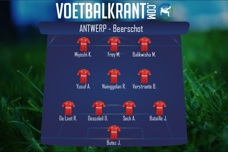 Opstelling Antwerp | Antwerp - Beerschot (06/03/2022)