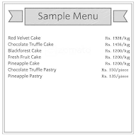 Sin The Pastry Shop - Radisson Blu Kaushambi Delhi Ncr menu 1