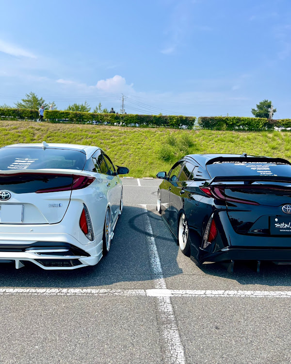 プリウスPHVのプリウスphv zvw52・みのちゃん工房・鷲羽山MT・出逢い繋がりに感謝・初コラボに関するカスタム事例の投稿画像2枚目