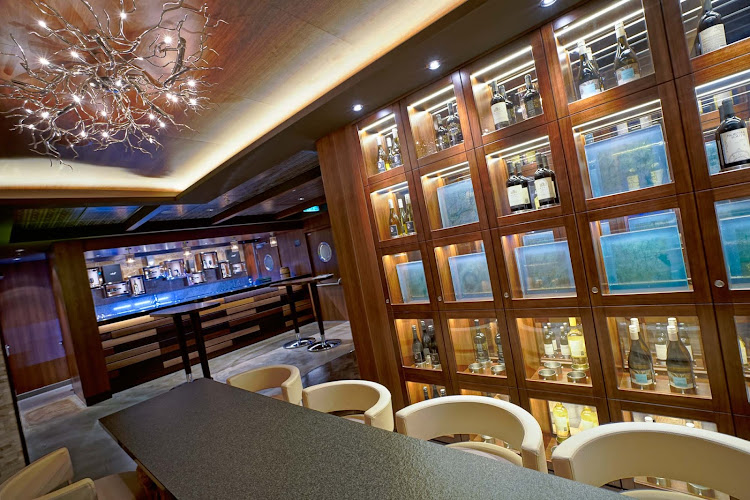 Enjoy the ultimate wine experience at the Cellars, a Micheal Mondavi Family Wine Bar on Norwegian Escape. 