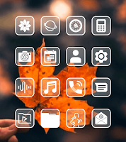 Square Clear White Icon Pack Screenshot 2 of 6