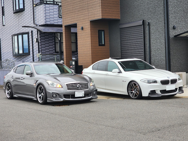 フーガのA-MESSE・秋の全国交通安全運動・無料車検に関するカスタム事例の投稿画像1枚目