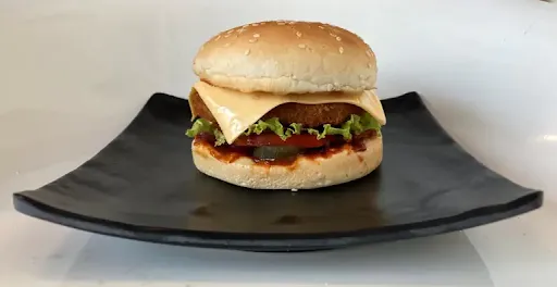 Aloo Tikki Cheese Burger