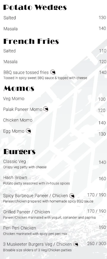 Moto Store & Cafe menu 