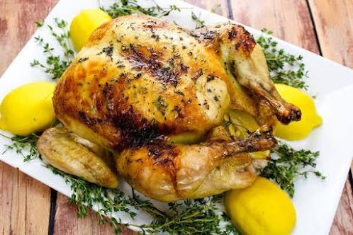 Maple-Butter Roasted Chicken