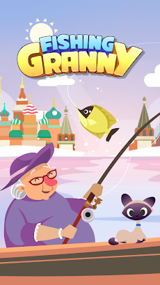 Fishing Granny - Funny,Amazing Fishing Gameのおすすめ画像1