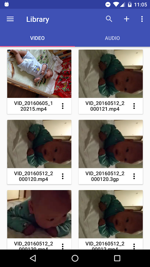 Android application Video Converter Android 2 screenshort