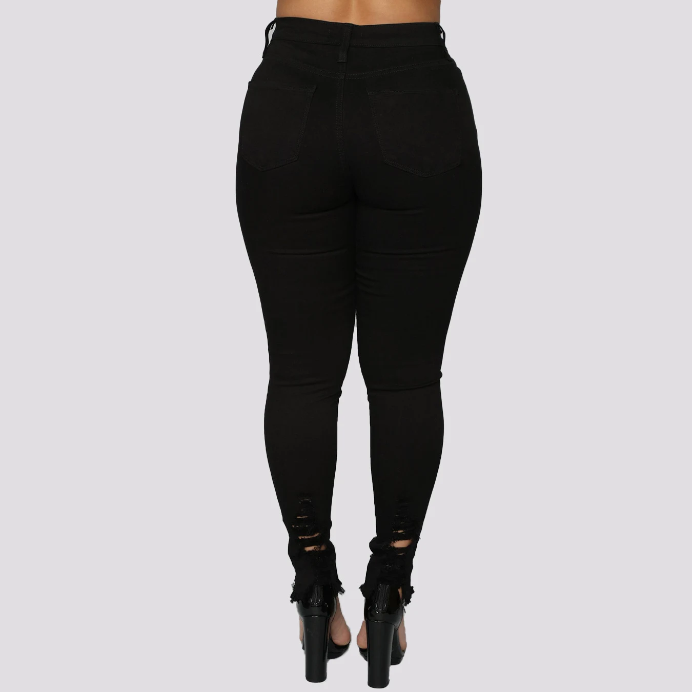 Title 2, Jeansy slim-fit z leopardzim szwem. Męskie lub ...