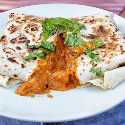 Mutter Paneer Roti