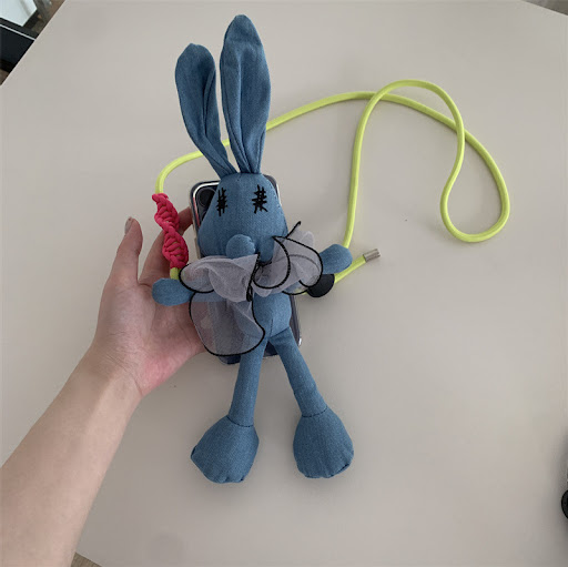Title 5, Dopamine Girl Phone Holder Crossbody Bunny Bag ...