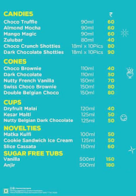 Havmor Ice Cream menu 2