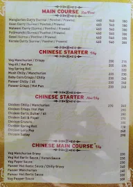 Chandani Park Family Resto Bar menu 1