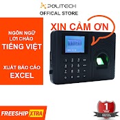 Máy Chấm Công Quét Vân Tay Full Tiếng Việt 912 (Tặng Usb)