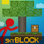 Cover Image of ダウンロード Stickman vs Multicraft: Skyblock Craft 1.0.4 APK